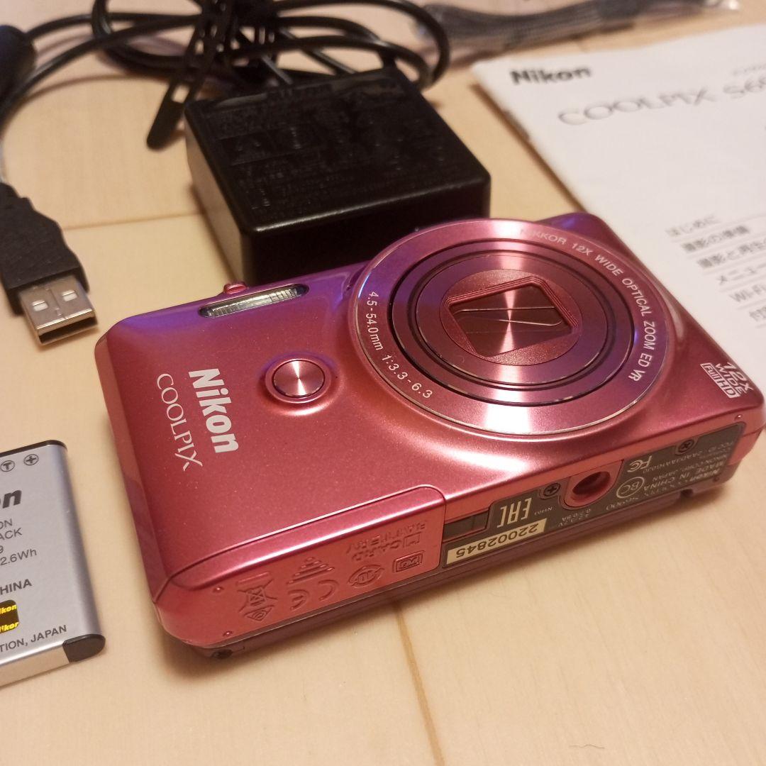 【断捨離】ニコン/NIKON COOLPIX S6900グロッシーピンク