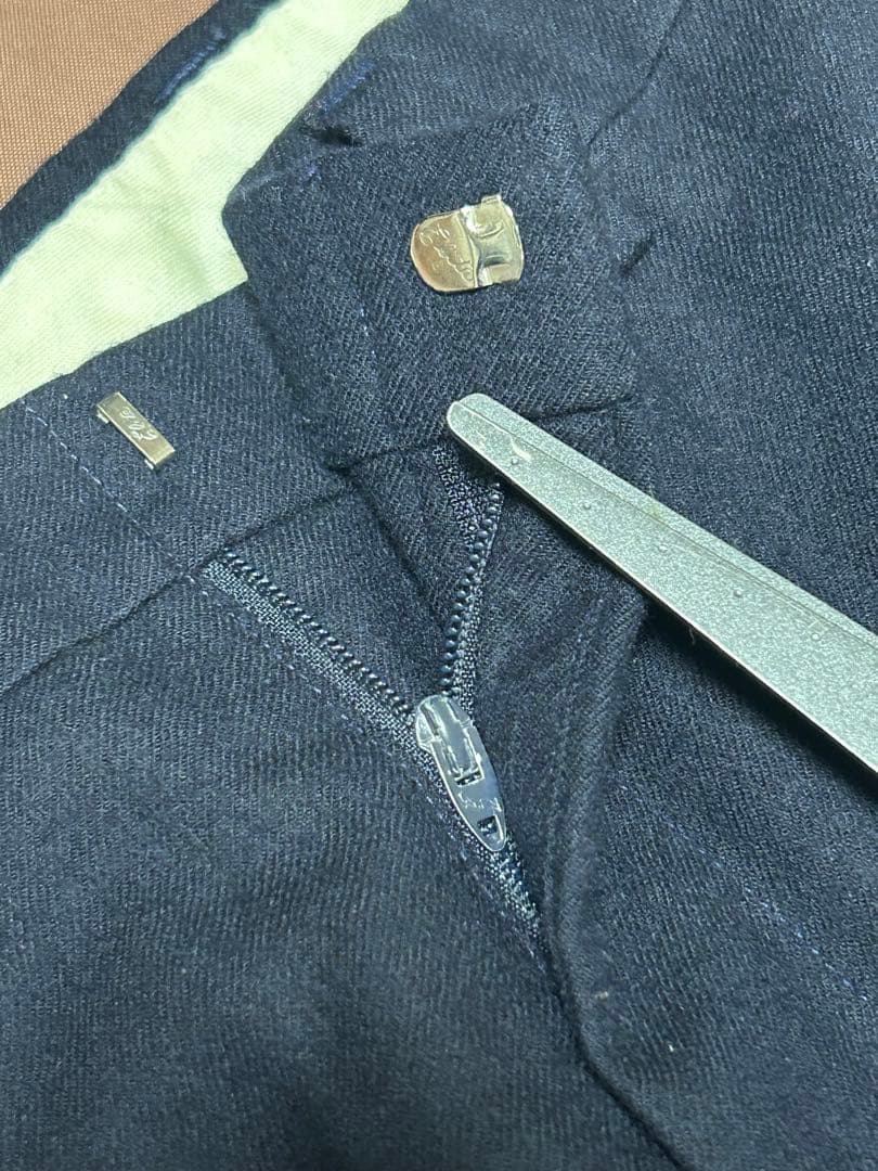 70s USA製 PENDLETON ウールスラックス TALON ペンドルトン