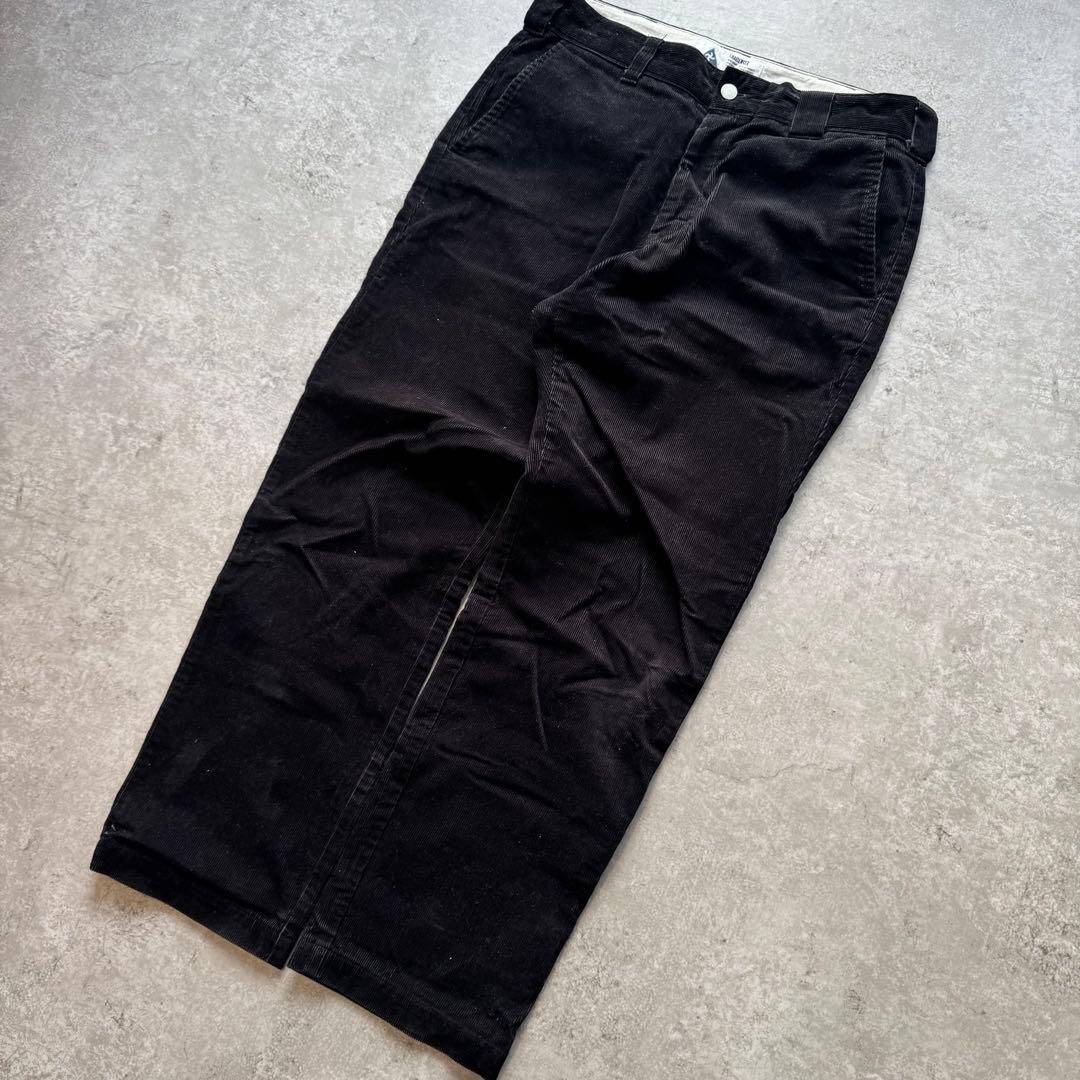 challenger コーデュロイパンツ ブラック L 長瀬智也