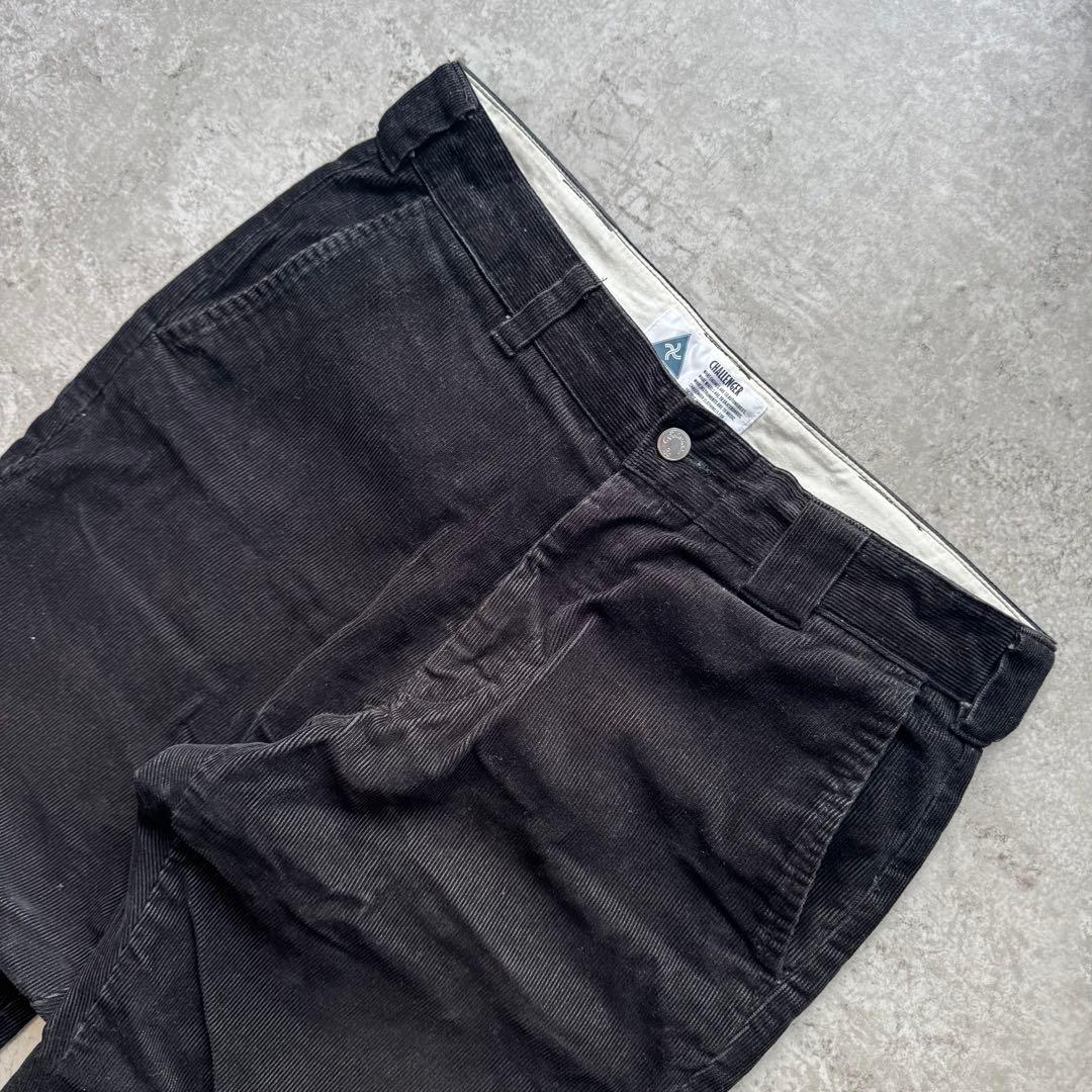 challenger コーデュロイパンツ ブラック L 長瀬智也