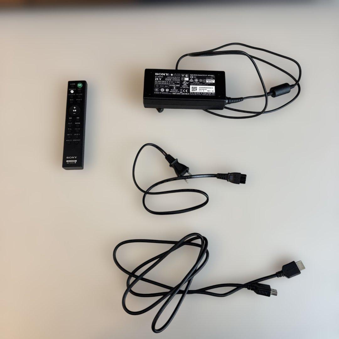 SONY サウンドバー 本体 + リモコン + 電源アダプター