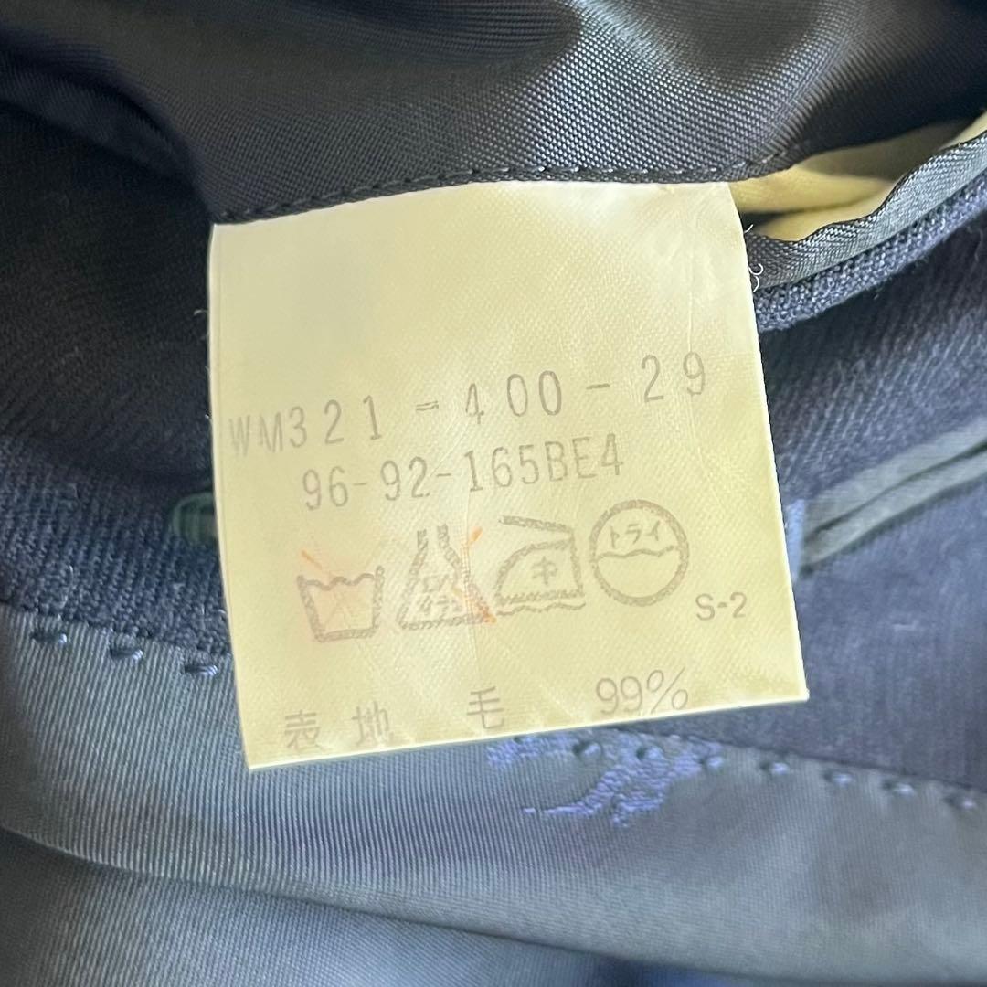 平*野様 バーバリー　紺ブレ　金ボタン　テーラード　ジャケット　ダブルボタン　ウ