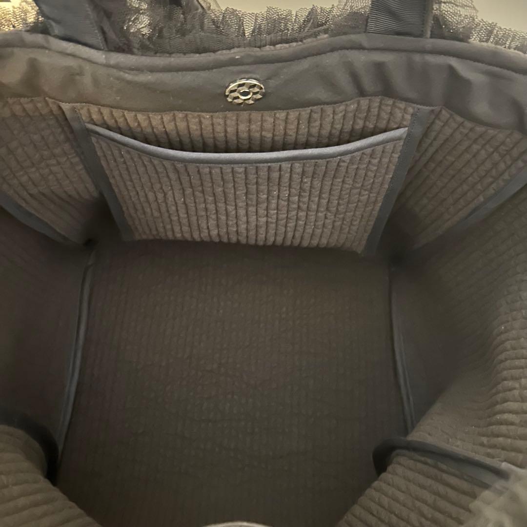 ダブルチュールハンドルヌビバッグ☆