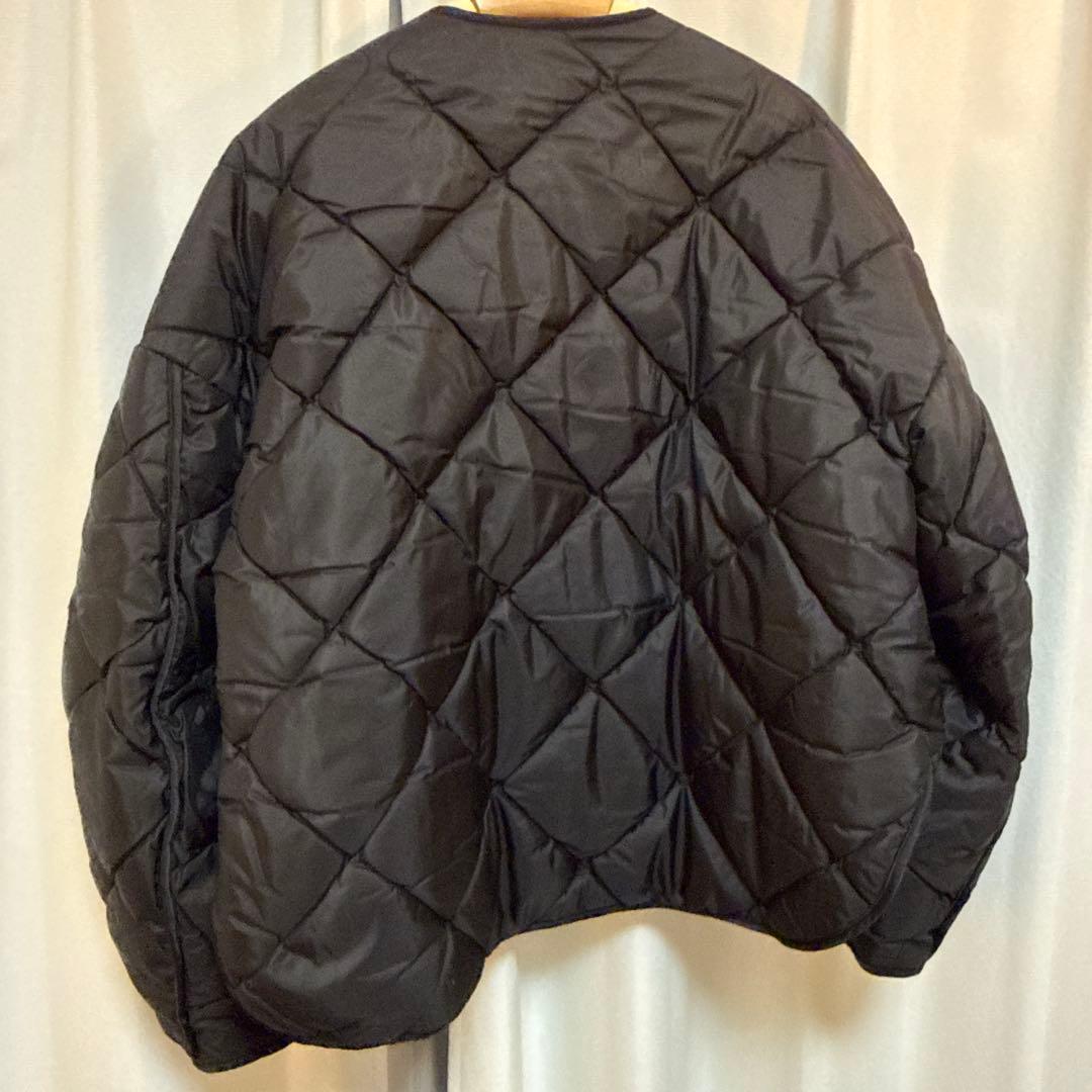 ENFOLD エンフォルド　SATIN QUILTED JACKET 36