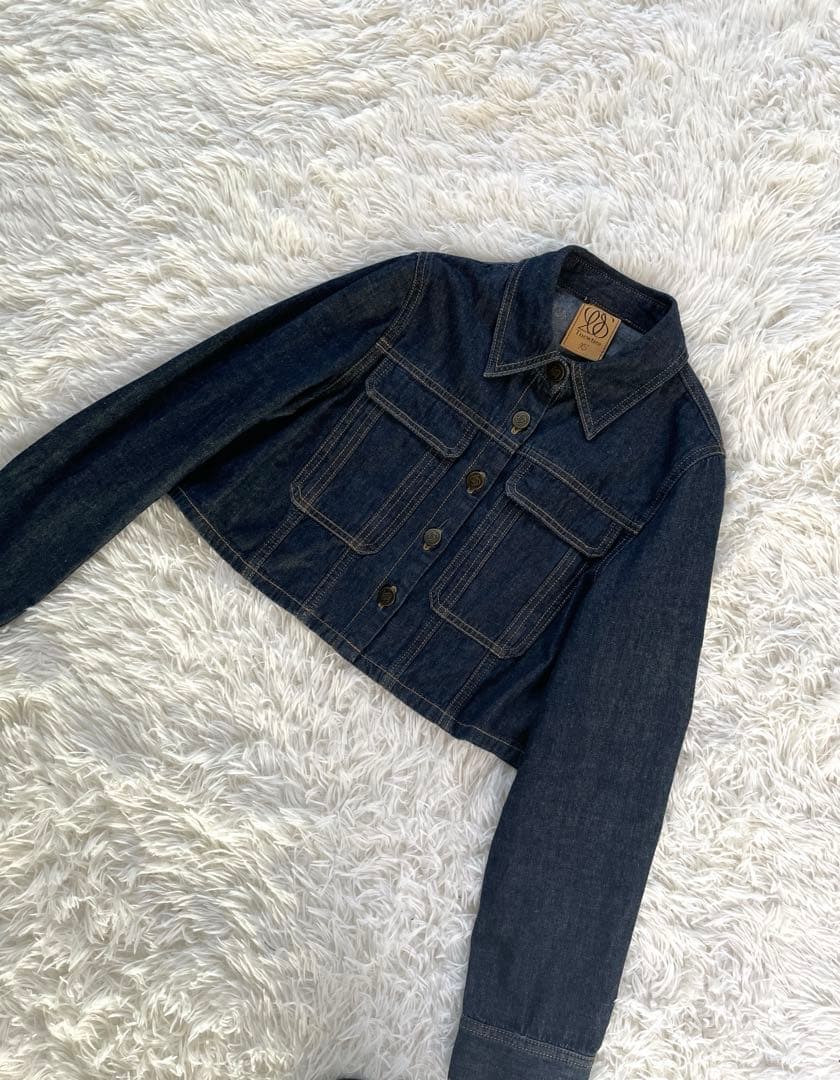 Tnewties もうひとつのダイアリー　クロップドデニムジャケット