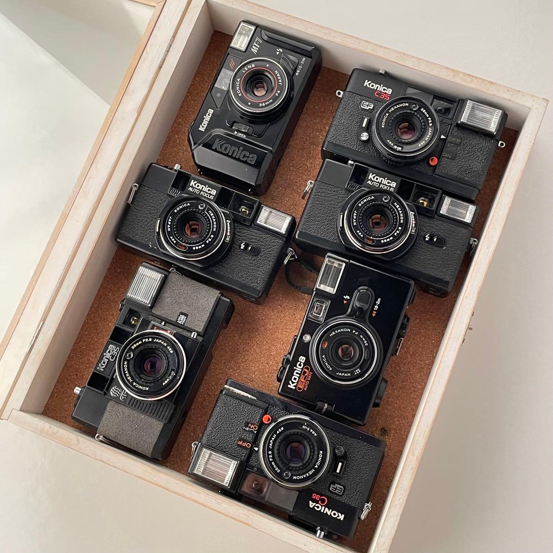 【ジャンク】コニカ　コンパクトカメラ　まとめ売り