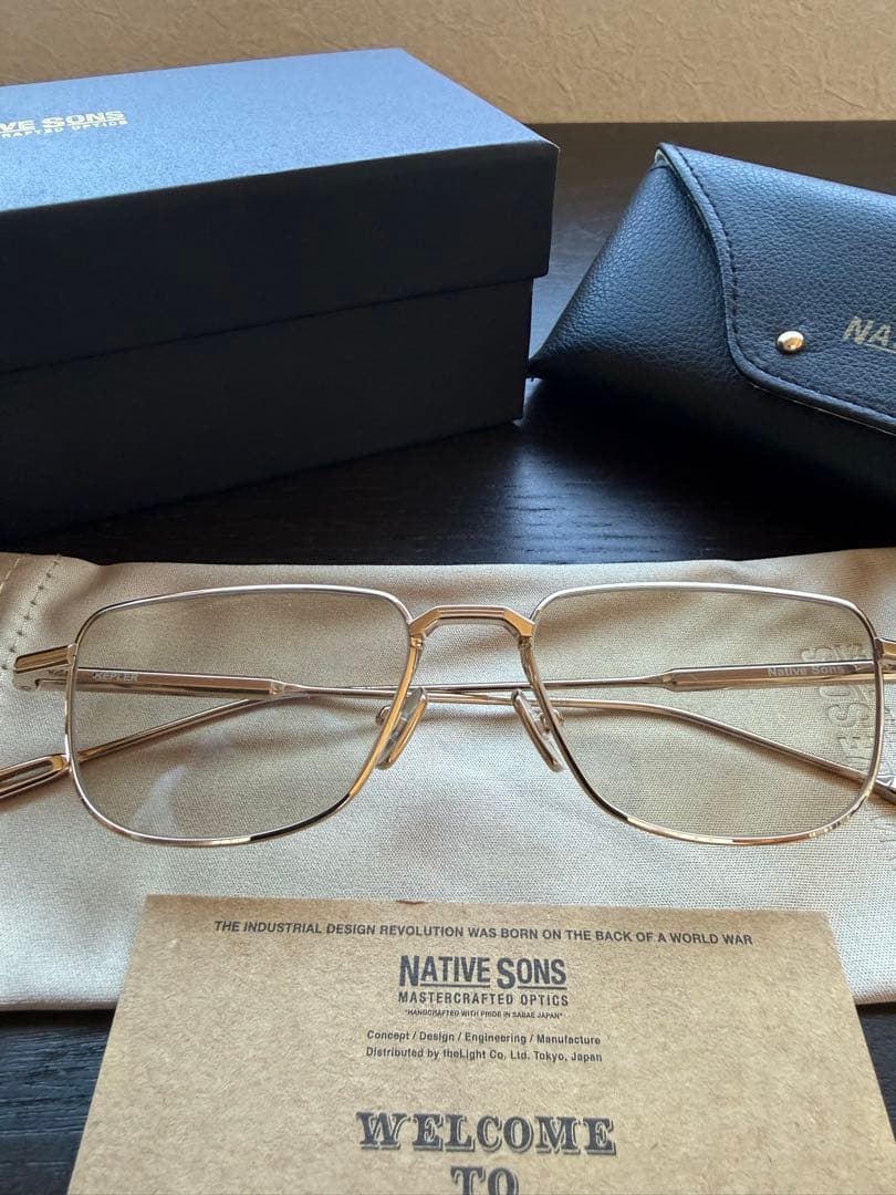 NATIVE SONS KEPLERゴールドフレーム