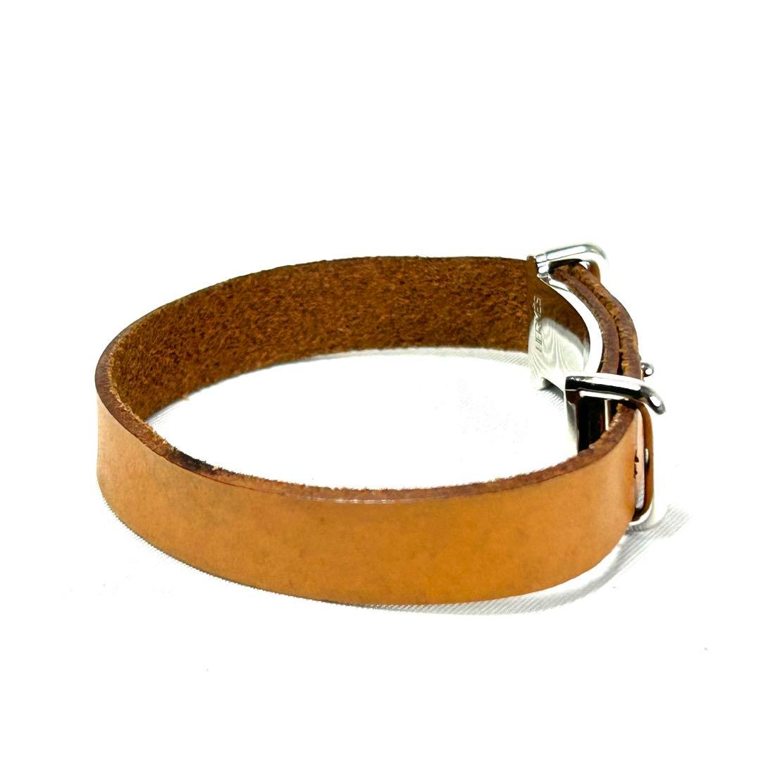 【大人気 良品】HERMES エルメス アピ2 ブレスレット バングル レザー