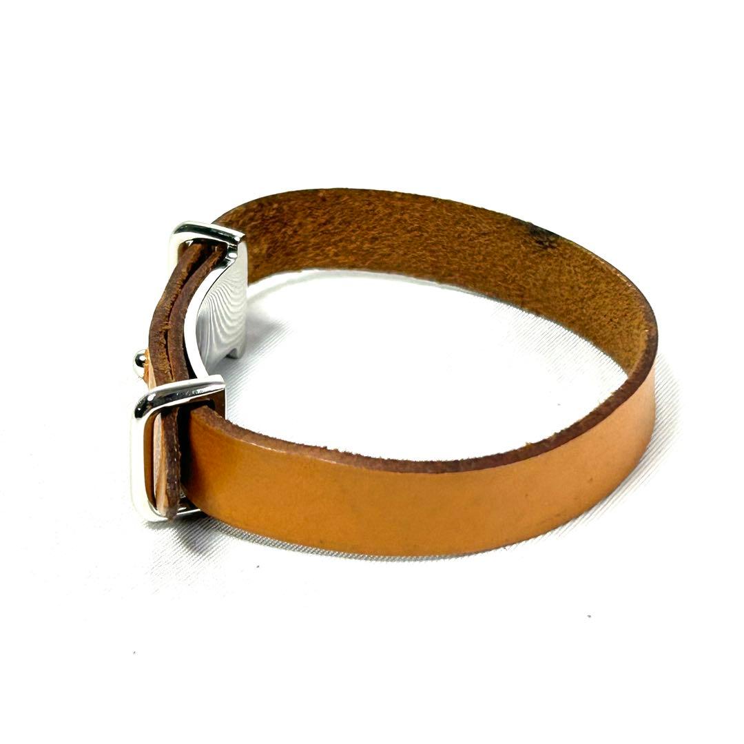 【大人気 良品】HERMES エルメス アピ2 ブレスレット バングル レザー