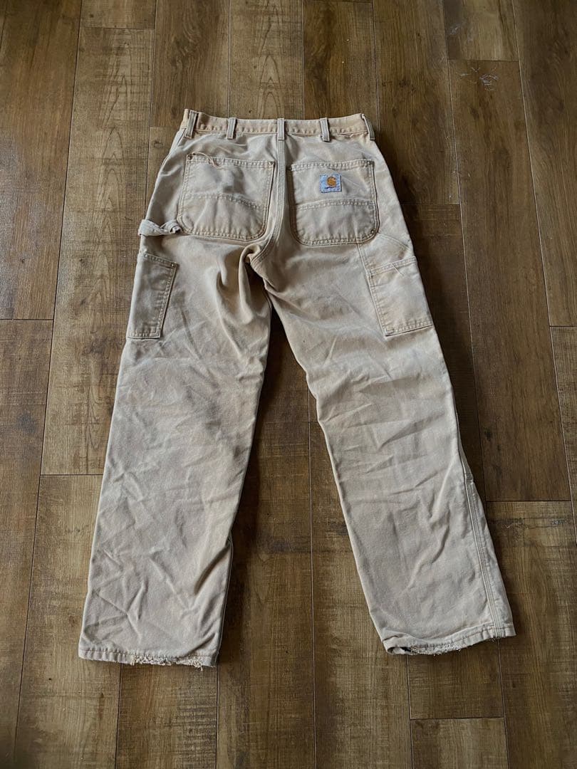 【ピッシーさん専用】 Carhartt ベージュ ダブルニーペインターパンツ