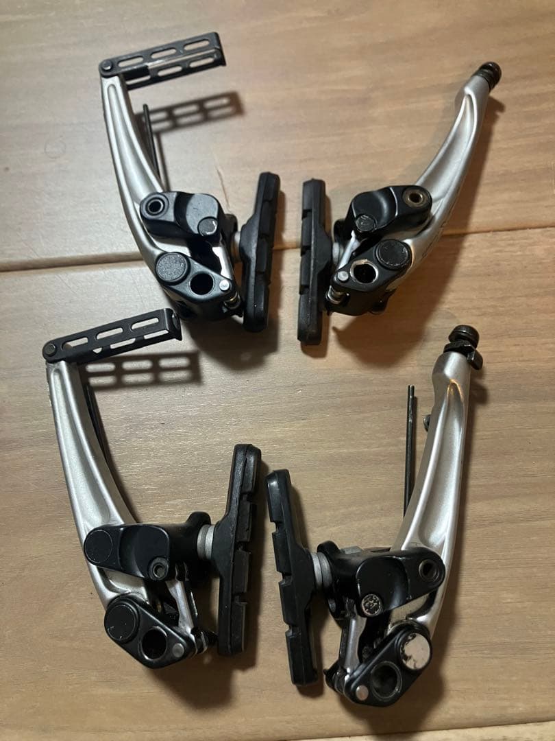 SHIMANO DEORE XT Vブレーキ 前後セット　パラレルリンク