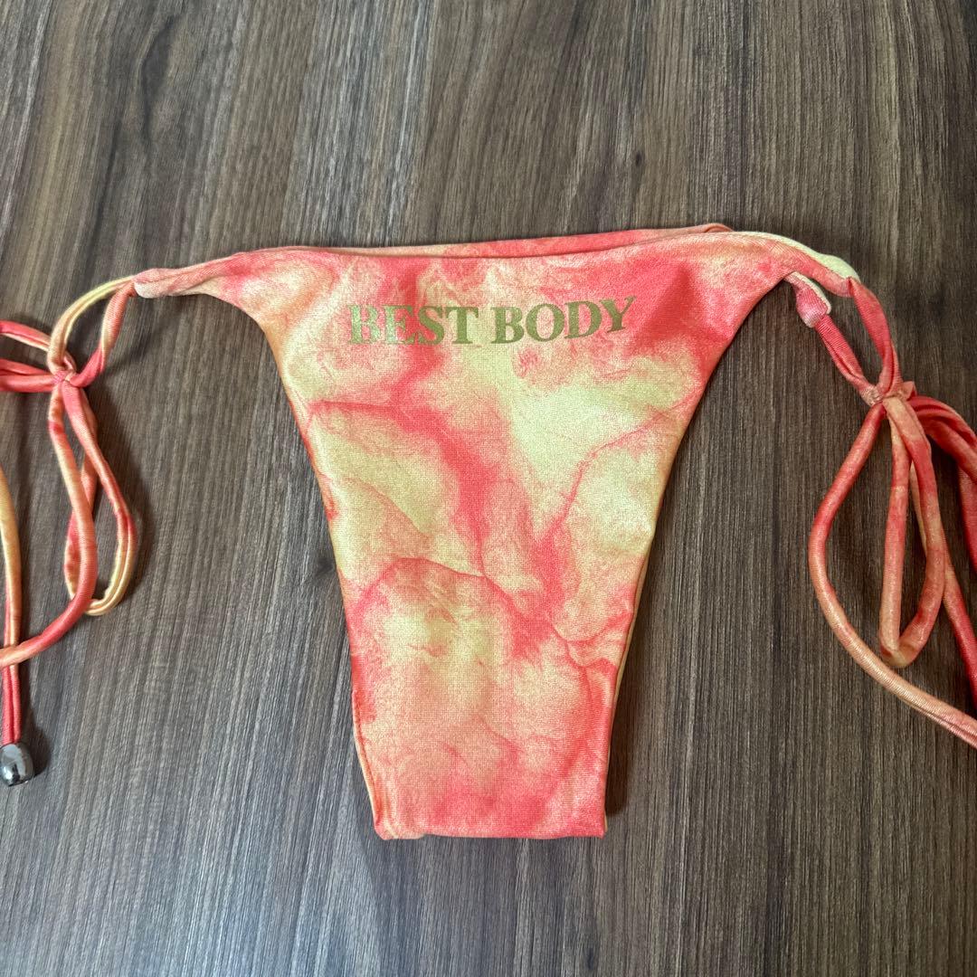 ベストボディジャパン　BBJ公式ビキニマーブルオレンジ　M