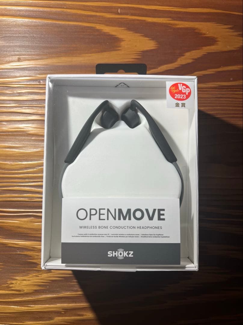 SHOKZ OpenMove 骨伝導イヤホン ワイヤレスイヤホン6時間使用可能