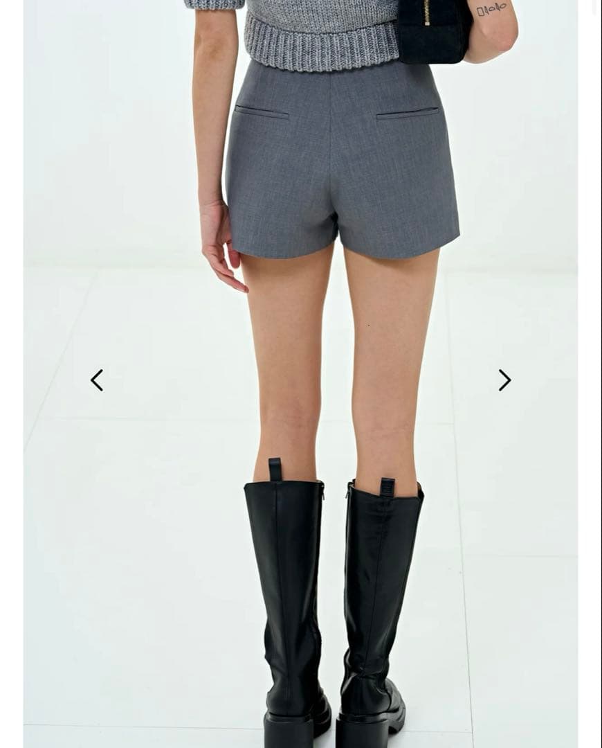 【新品タグ付】THE TOE Athena Short Pants ブラック　M