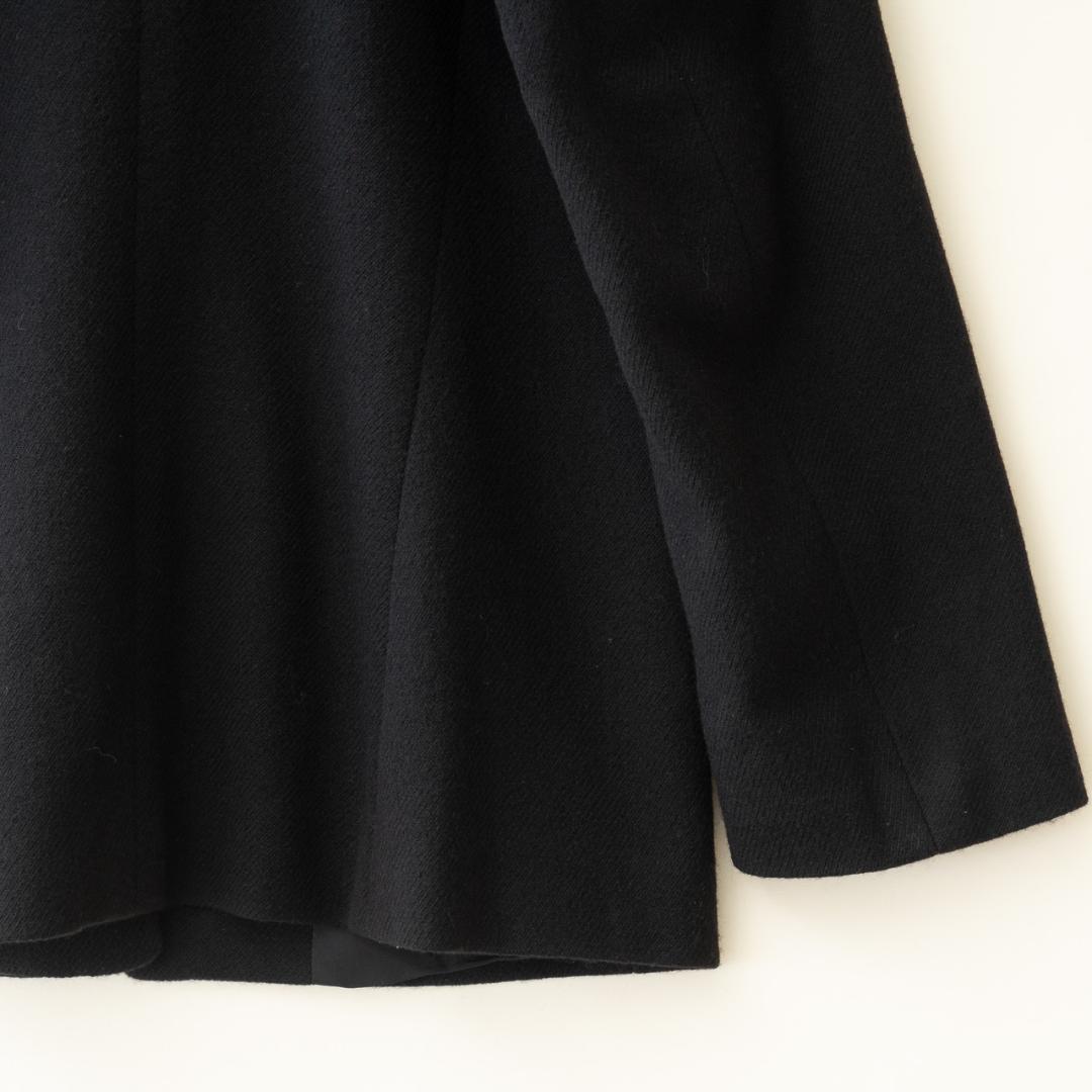 JIL SANDER ジルサンダー ウールカシミヤジャケット 36 黒 ドイツ製