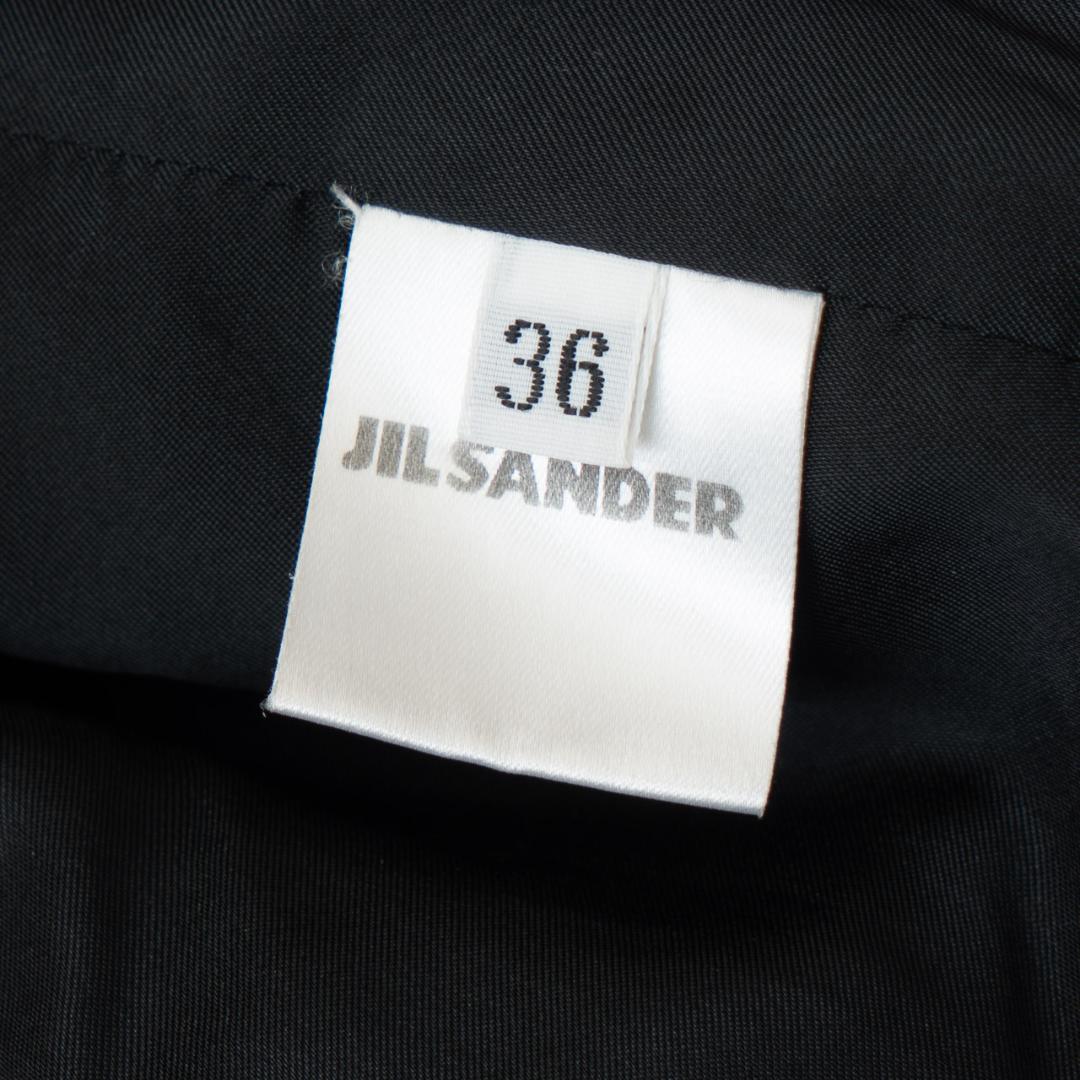 JIL SANDER ジルサンダー ウールカシミヤジャケット 36 黒 ドイツ製