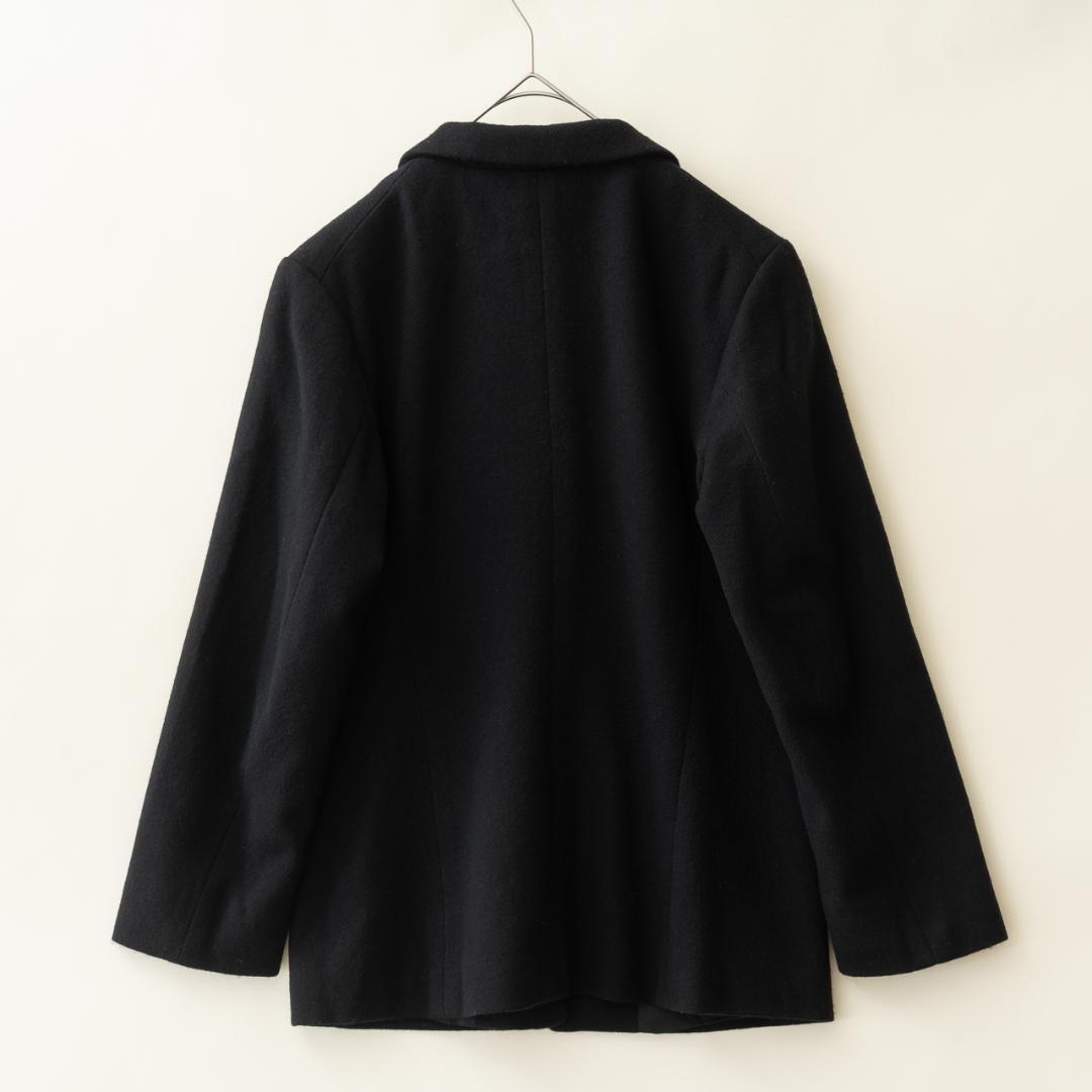 JIL SANDER ジルサンダー ウールカシミヤジャケット 36 黒 ドイツ製