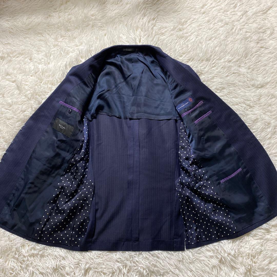 ポールスミス セットアップ　スーツ　メンズ　ゼニア　水玉柄