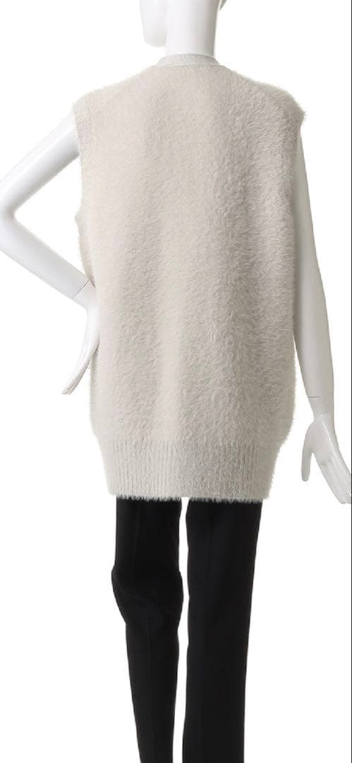 SLOANE スローン 7Gシャギーニットジレ