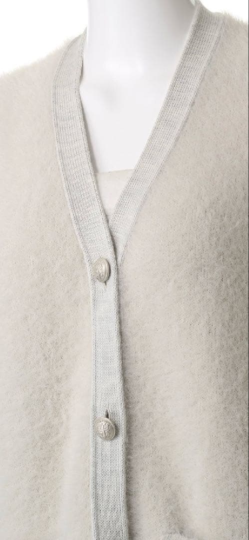 SLOANE スローン 7Gシャギーニットジレ