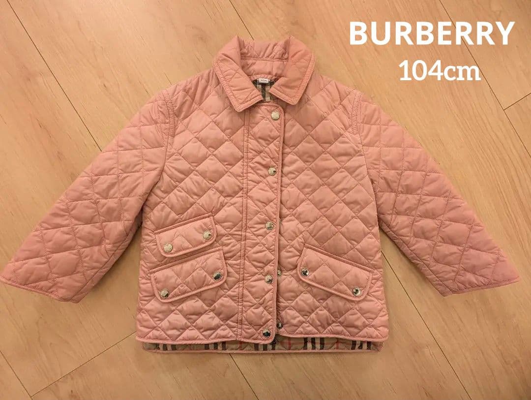 値下げ中！BURBERRY☆キルティングコート☆４Y（104cm）