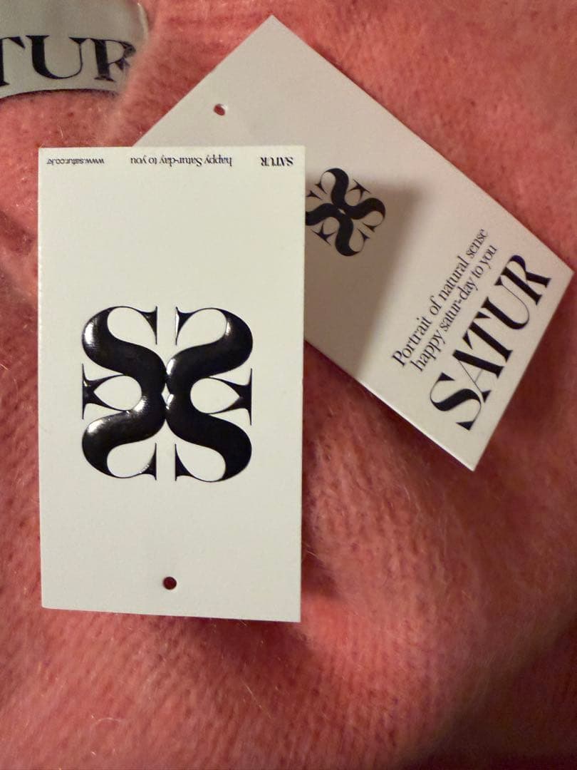 SATUR MOHAIR PULLOVER KNIT ニット