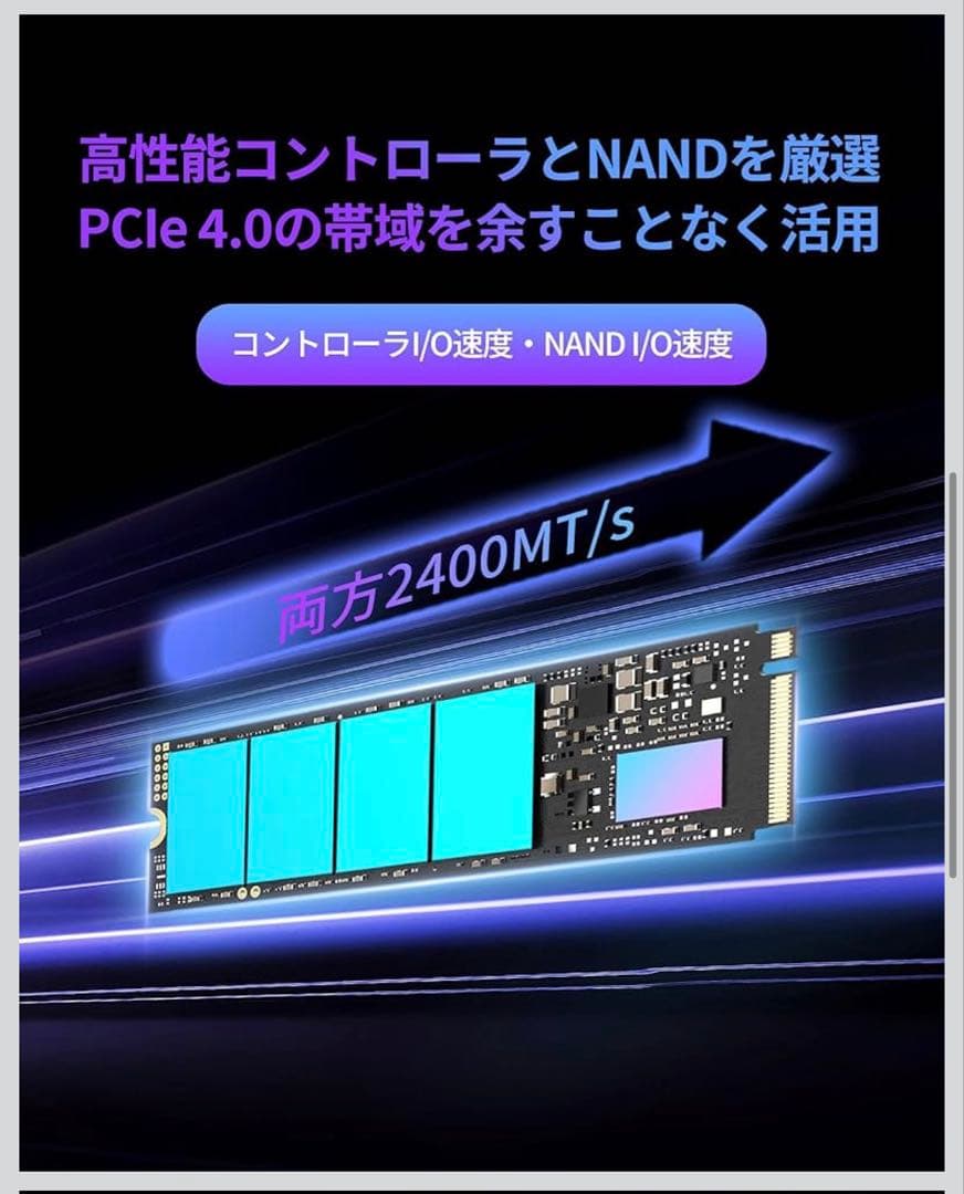 【内臓型SSD】Acer Predator M.2 SSD 1TB