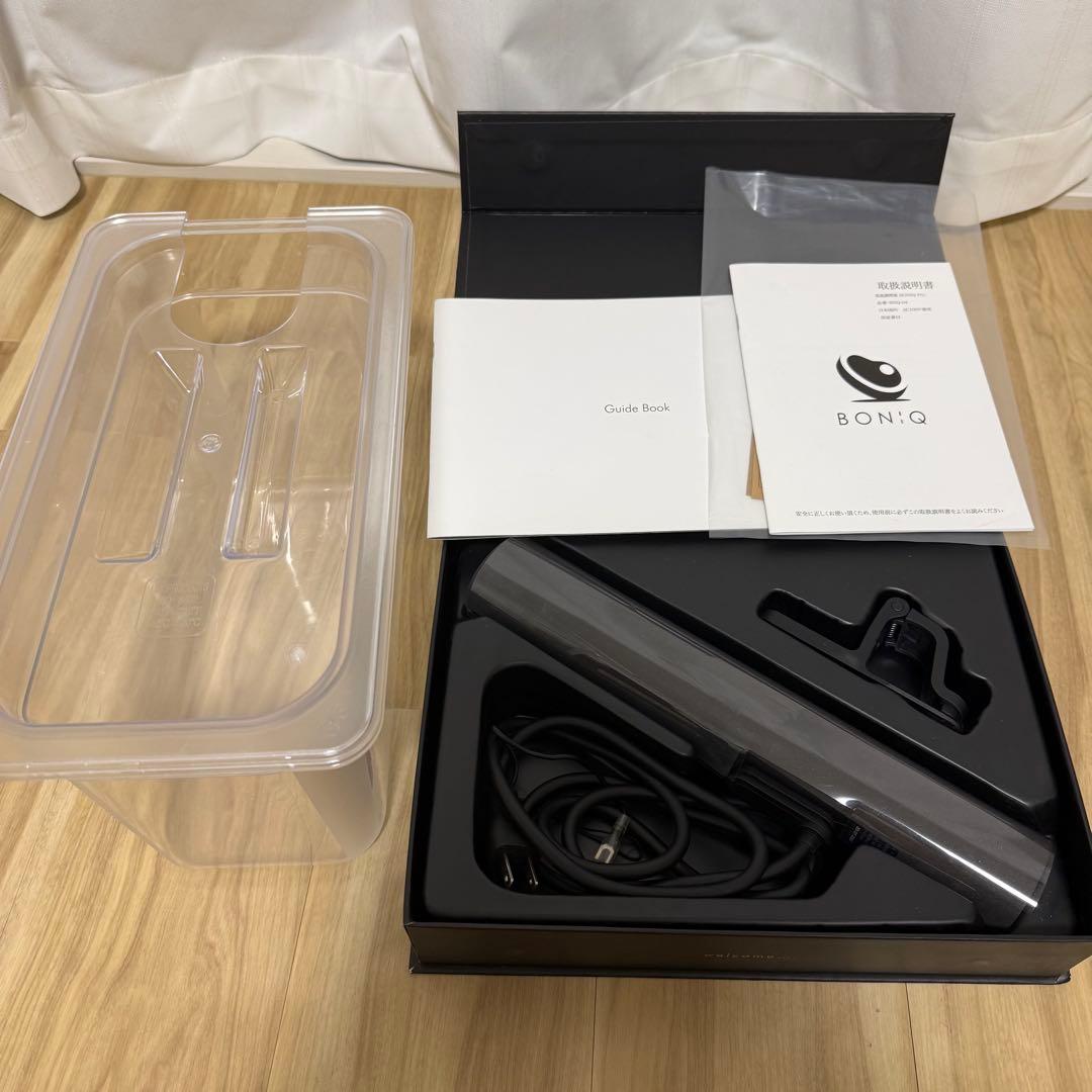 【美品 プロモデル】BONIQ Pro BNQ-04 低温調理器 ボニークプロ