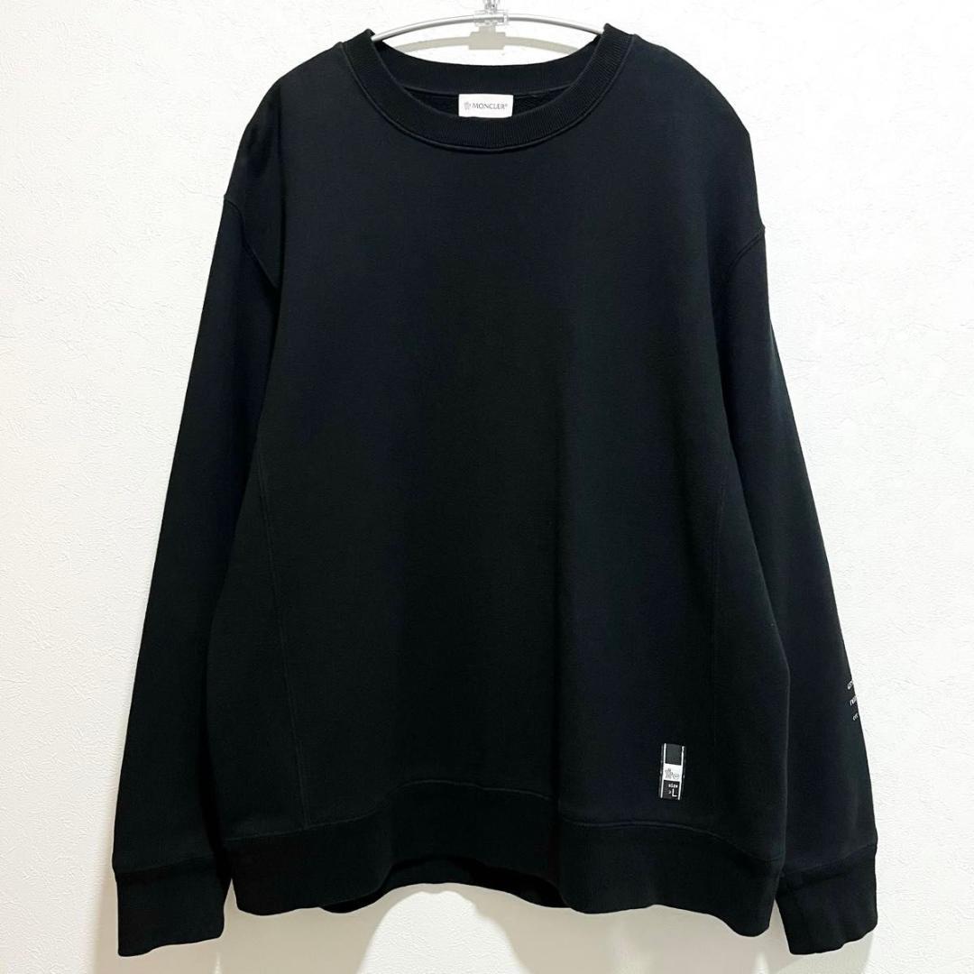 MONCLER × fragment design スウェット ブラック L