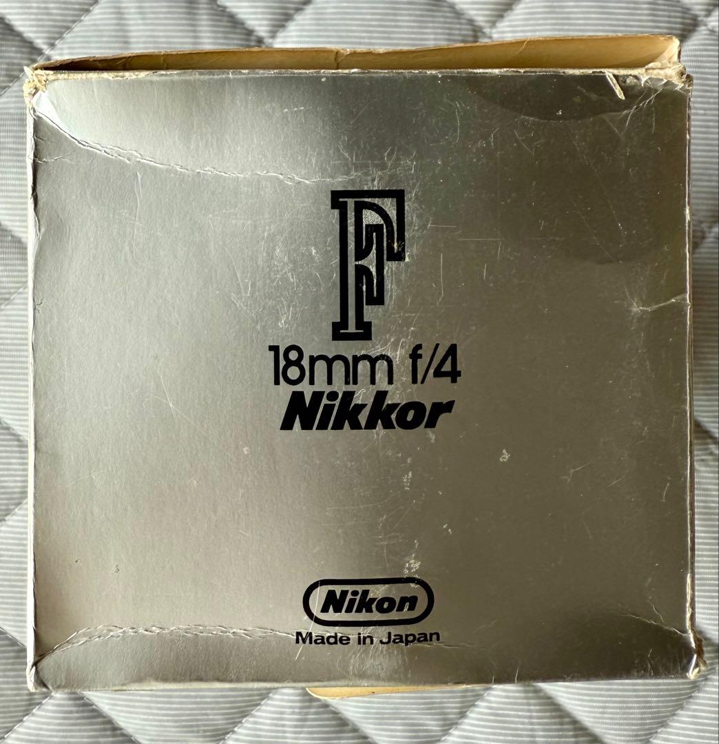 完品フルセット ニッコール Nikkor 18mm f4 超広角レンズ Ai改