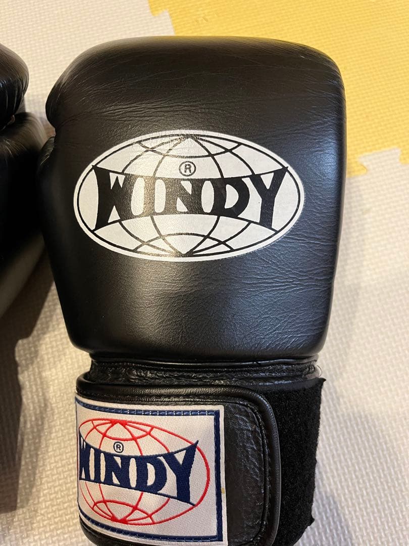 WINDY ボクシンググローブ 16oz ブラック