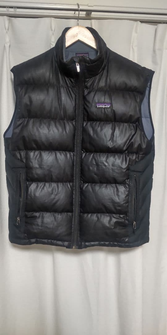 希少patagonia ダウンベスト M 黒
