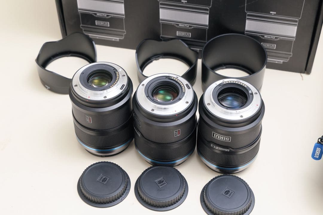 sirui Sniper オートフォーカス3本レンズセット、ソニーEマウント用