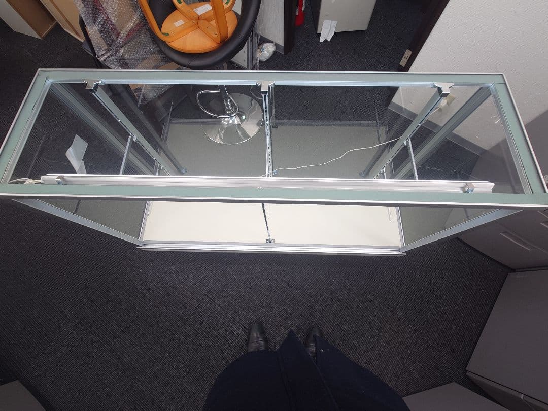 【超特価·美品】ガラスショーケース / W120·D36·H92