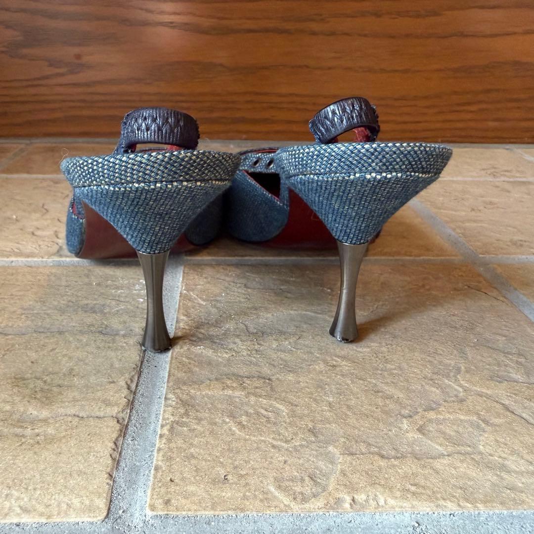 ※5/31掲載終了【新品・未使用】CHANEL デニムパンプス36(23cm)