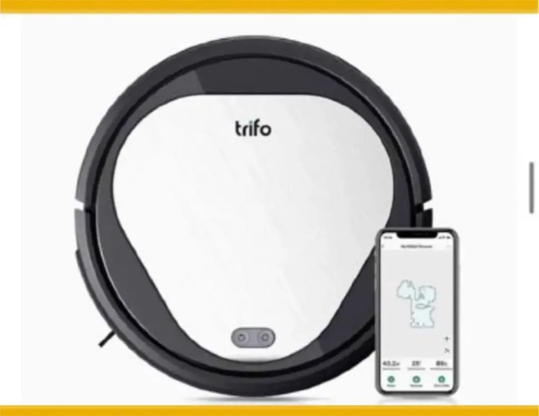 ロボット掃除機 4000Pa大吸力 600ml大容量 90分稼働時間 ブラック