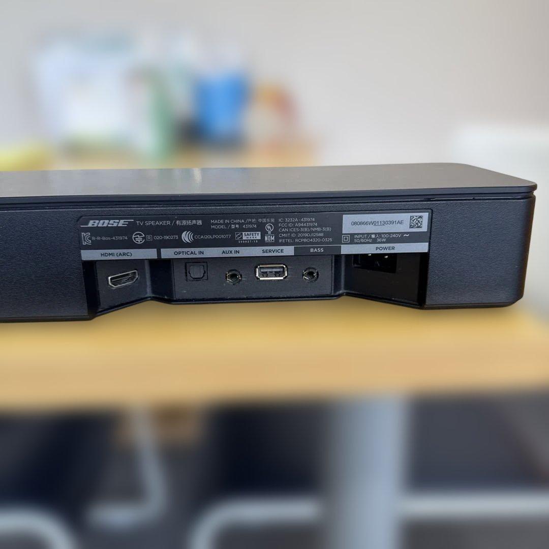 BOSE TV speaker サウンドバー
