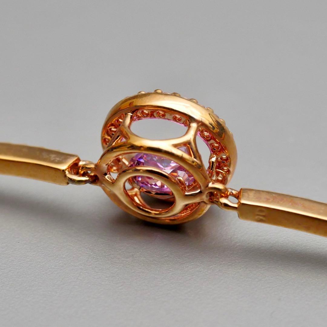 a*e様 Swarovski スワロフスキー Una パープル バングル 箱付