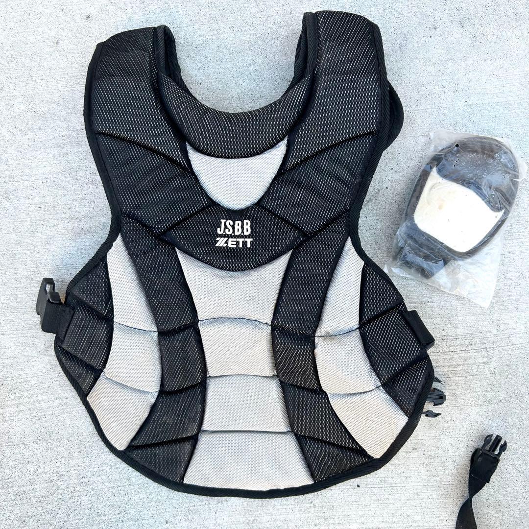 ZETT キャッチャー用プロテクターセット