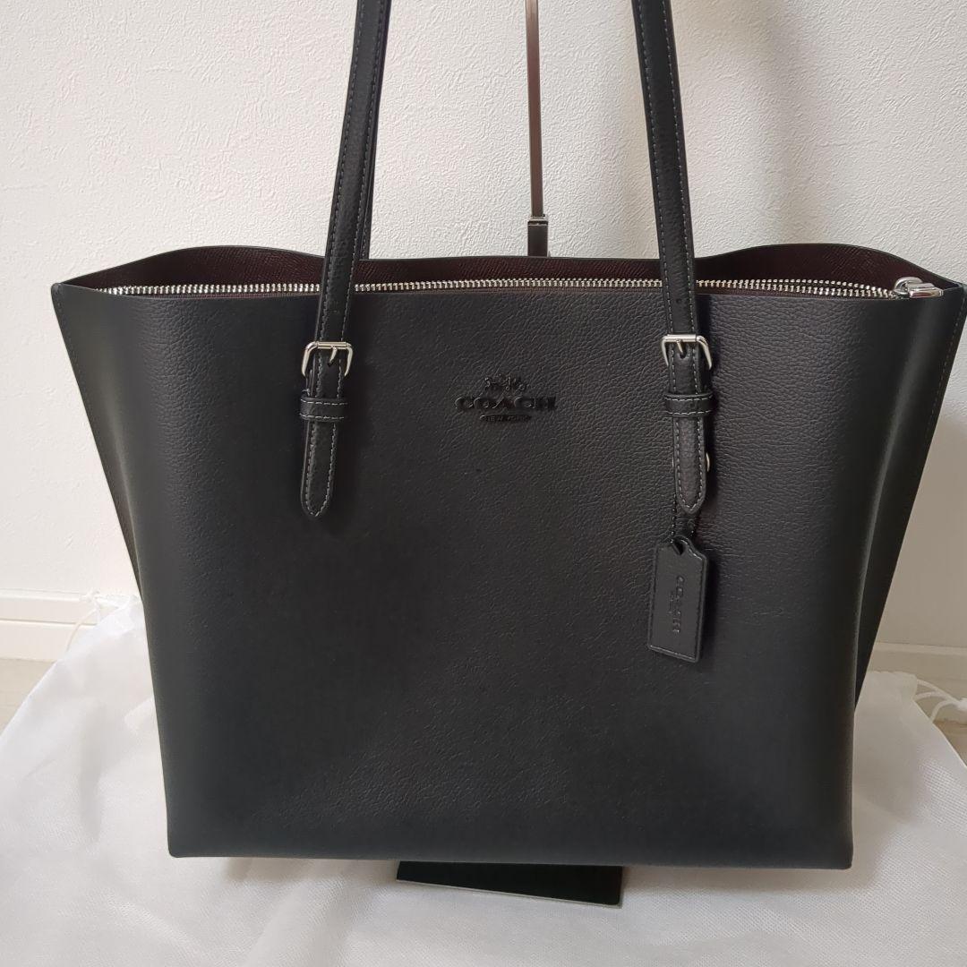 【極美品】COACH　モリー トート バッグ　ブラック CV968