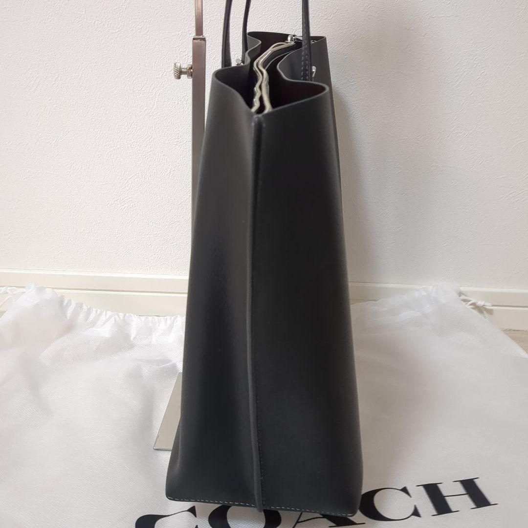 【極美品】COACH　モリー トート バッグ　ブラック CV968