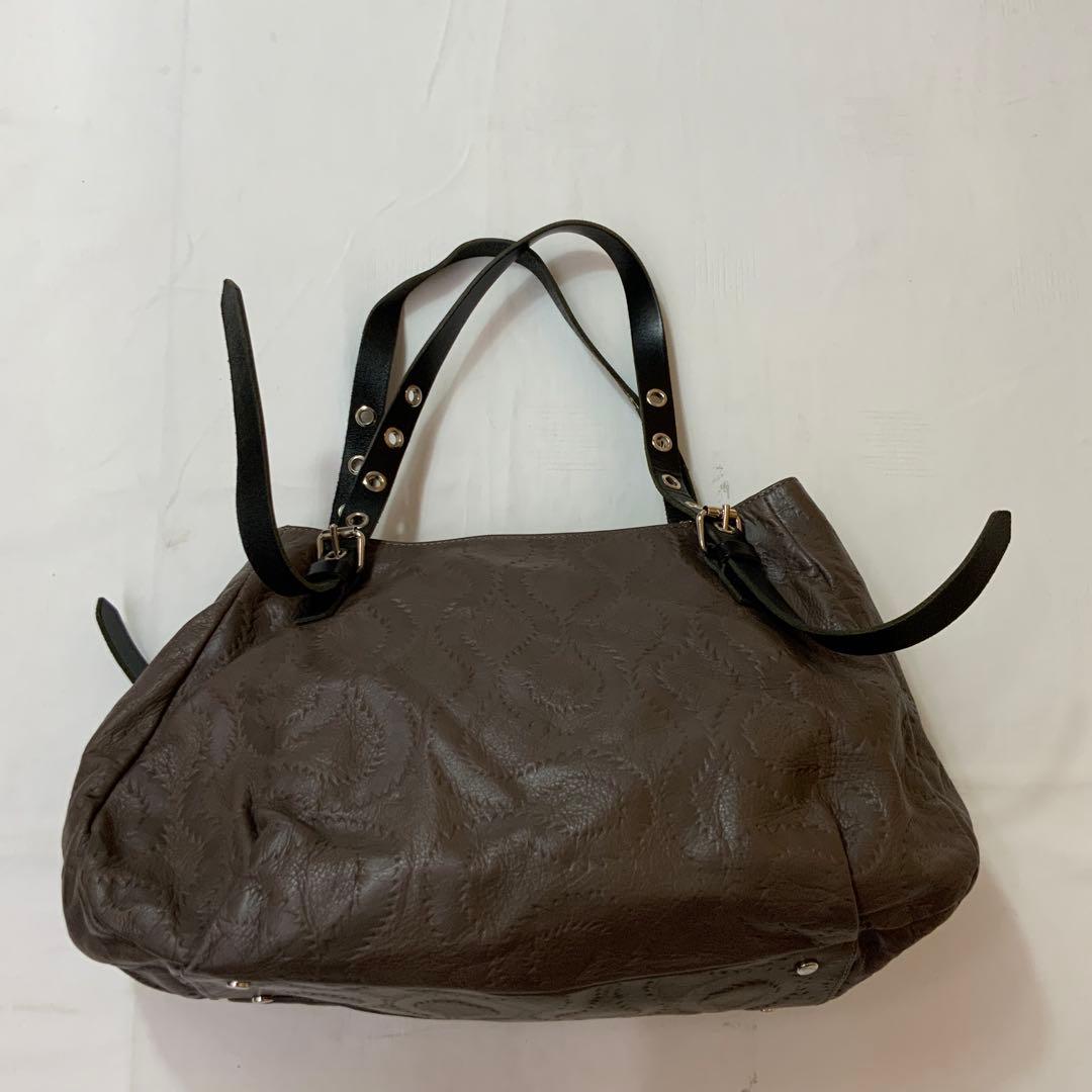 ヴィヴィアンウエストウッド レザー ショルダーバッグ