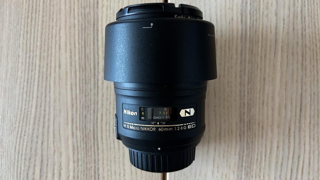 「Nikon 60mm f/2.8G マイクロレンズ｜プロ使用・付属完備」
