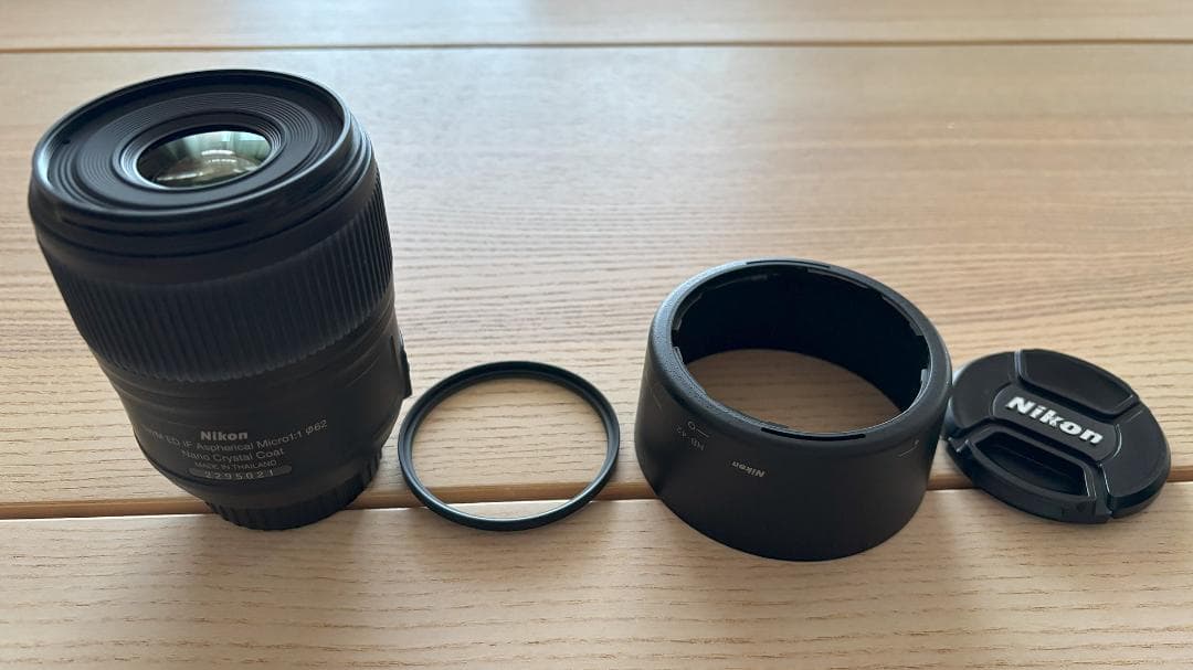 「Nikon 60mm f/2.8G マイクロレンズ｜プロ使用・付属完備」
