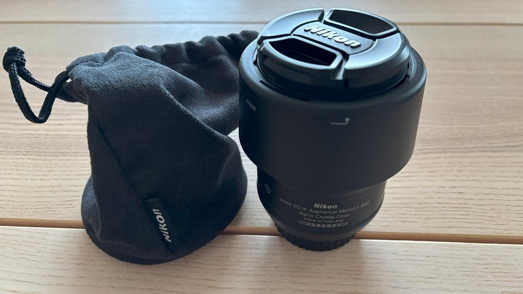 「Nikon 60mm f/2.8G マイクロレンズ｜プロ使用・付属完備」