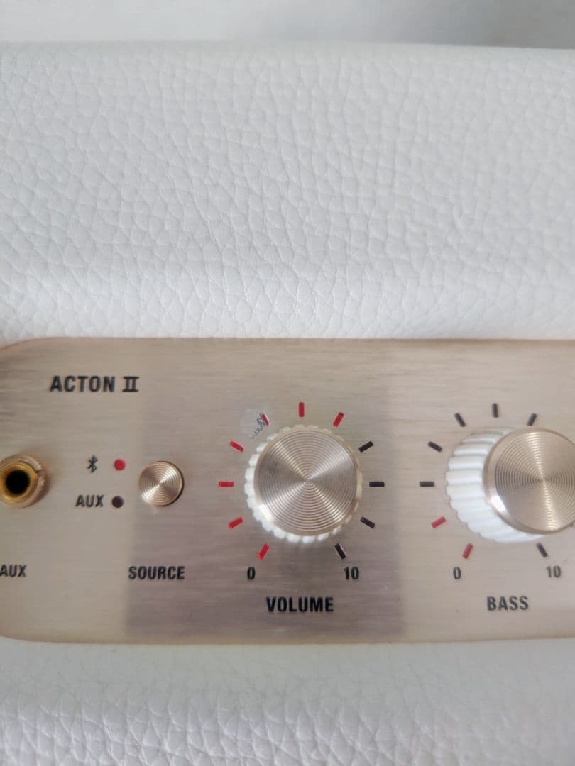 Marshall ホワイト スピーカー ACTON II