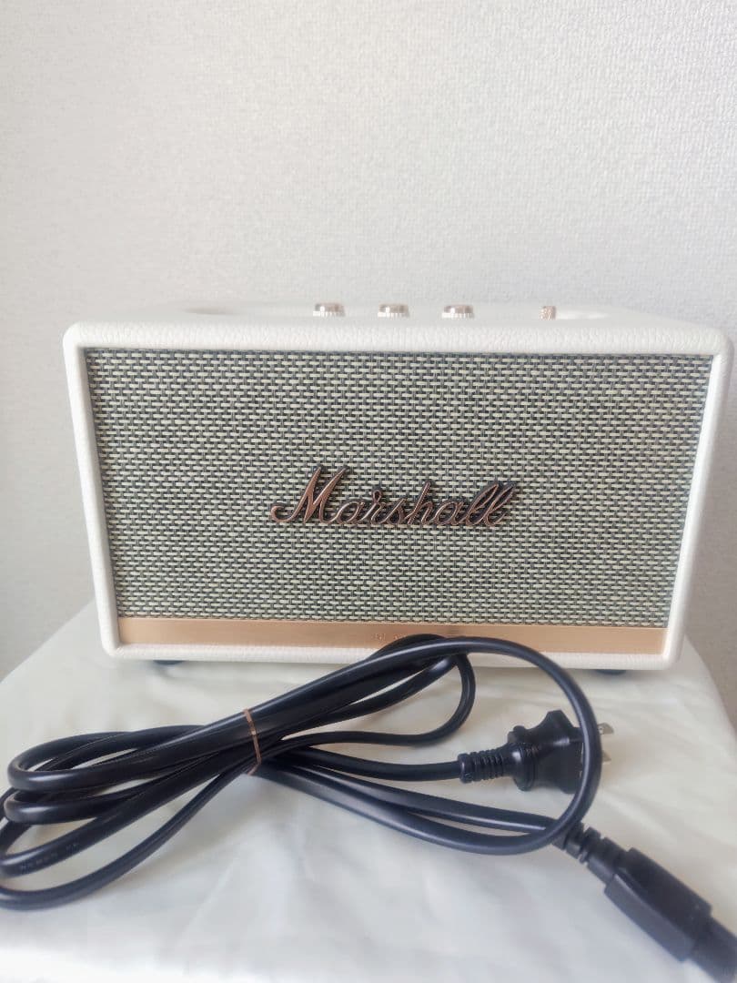 Marshall ホワイト スピーカー ACTON II