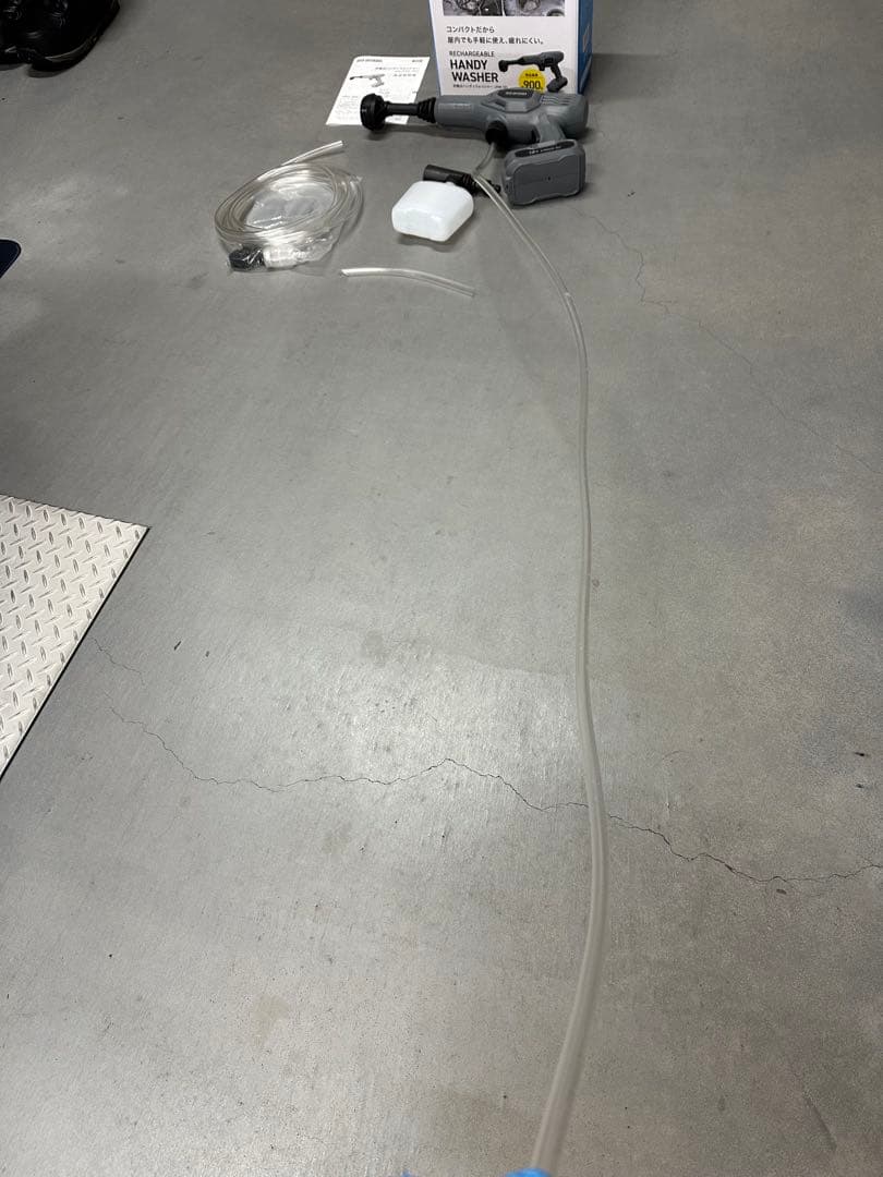 アイリスオーヤマ 充電式 ハンディウォッシャー 12V リチウムイオン