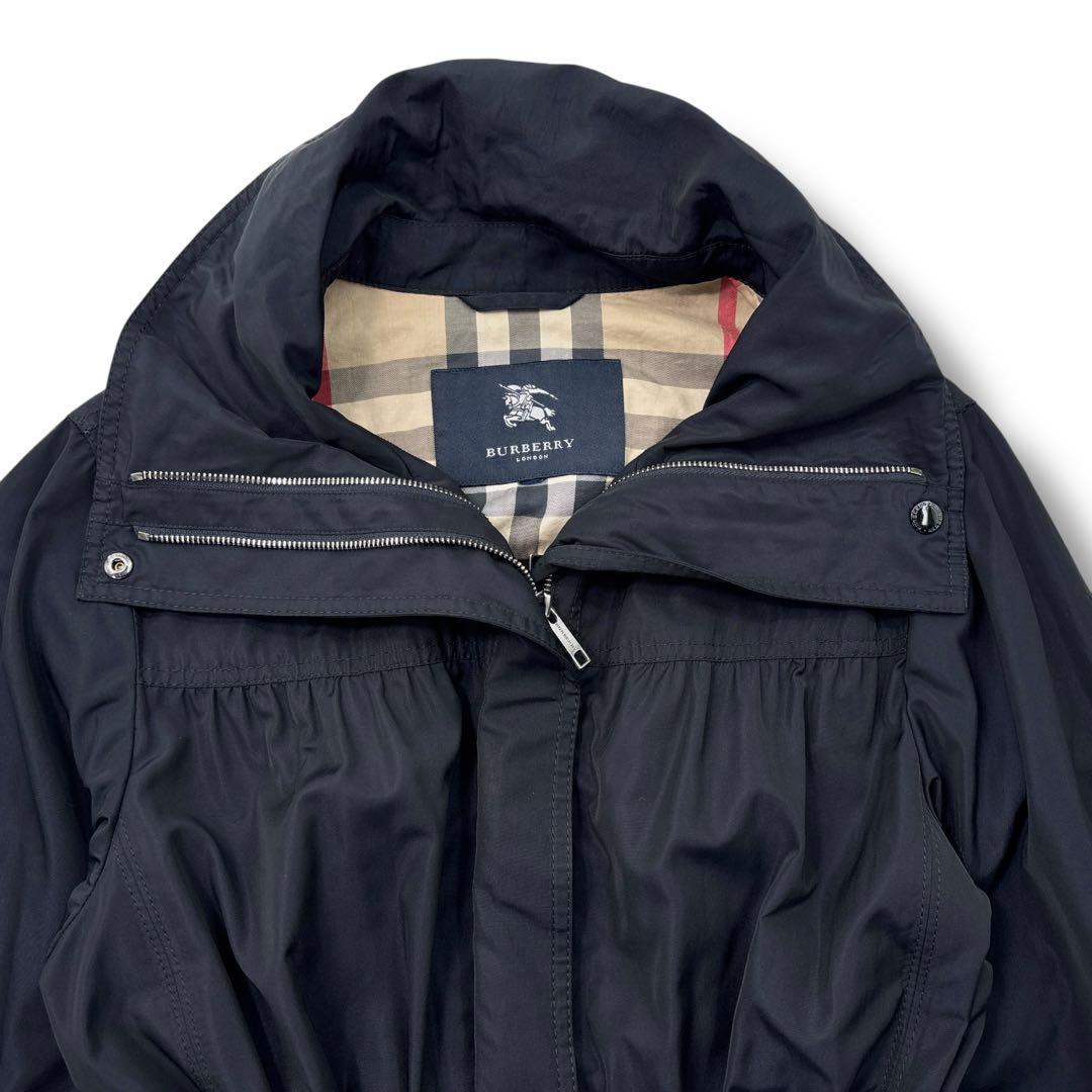 極美品】ＢＵＲＢＥＲＲＹ　バーバリー　モッズコート　トレンチ　ノバチェック　XL