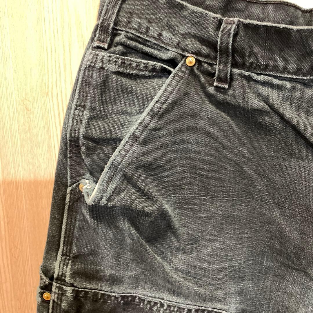 Carhartt ダブルニー ワークパンツ USA製 34×30 フェード